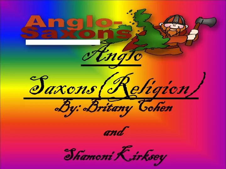 anglo saxons religion