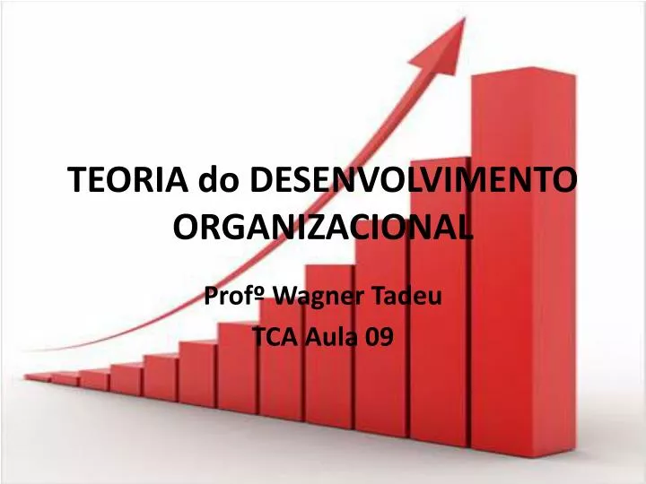 teoria do desenvolvimento organizacional