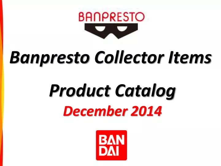 banpresto collector items