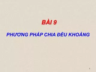 b i 9