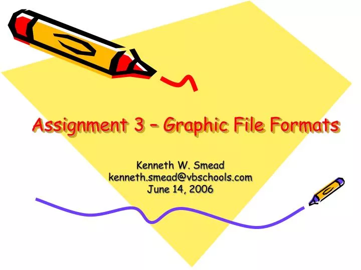 assignment 3 graphic file formats