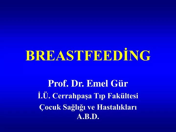 breastfeed ng