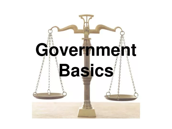 government basics
