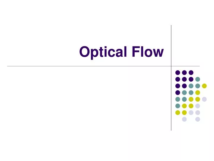 optical flow