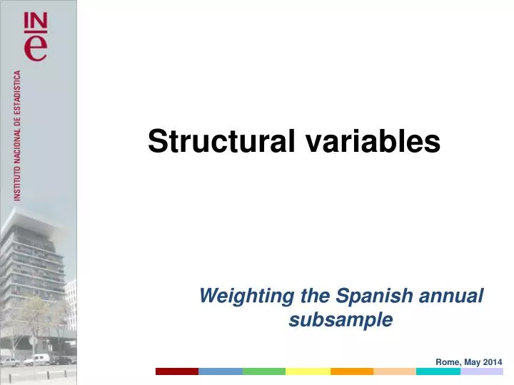 structural variables