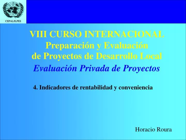 viii curso internacional preparaci n y evaluaci n de proyectos de desarrollo local