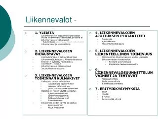 liikennevalot