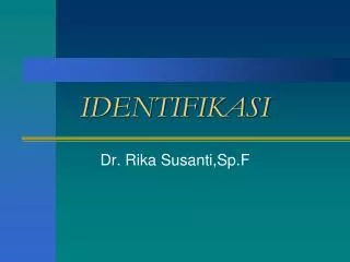 identifikasi