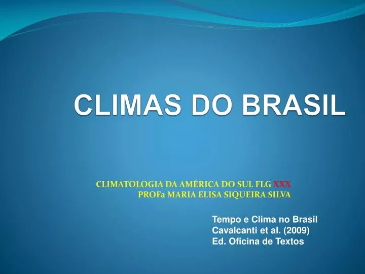 climas do brasil