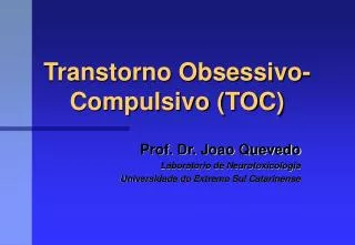 transtorno obsessivo compulsivo toc
