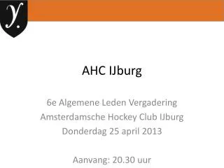 ahc ijburg