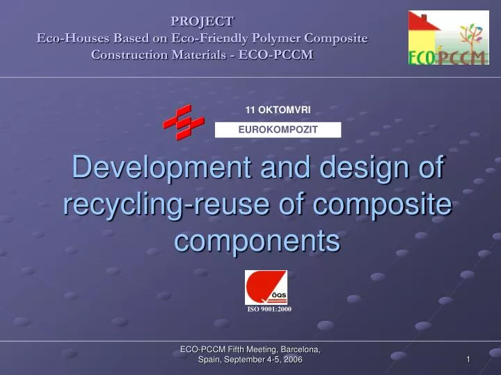 development and design of recycling reuse of composite components