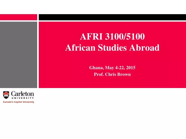 afri 3100 5100 african studies abroad