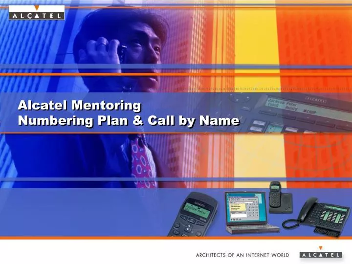 alcatel mentoring numbering plan call by name