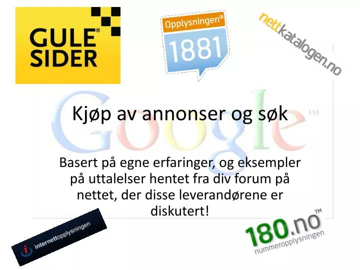 kj p av annonser og s k