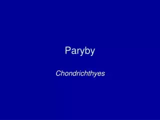 paryby