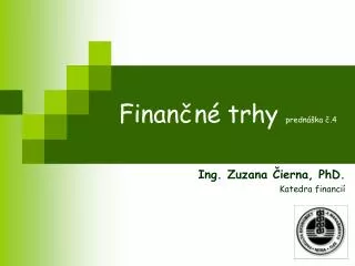 finan n trhy predn ka 4