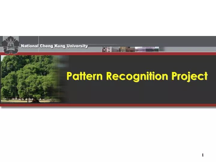pattern recognition project