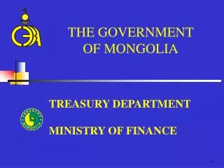 TREASURY DEPARTMENT MINISTRY OF FINANCE