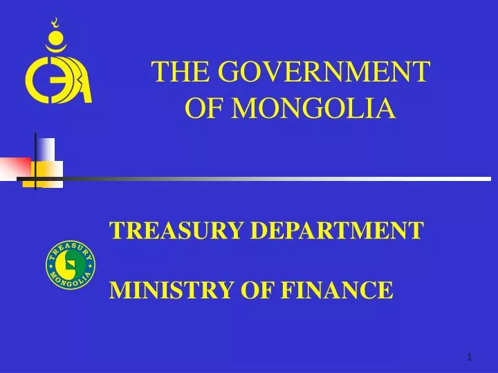 treasury department ministry of finance