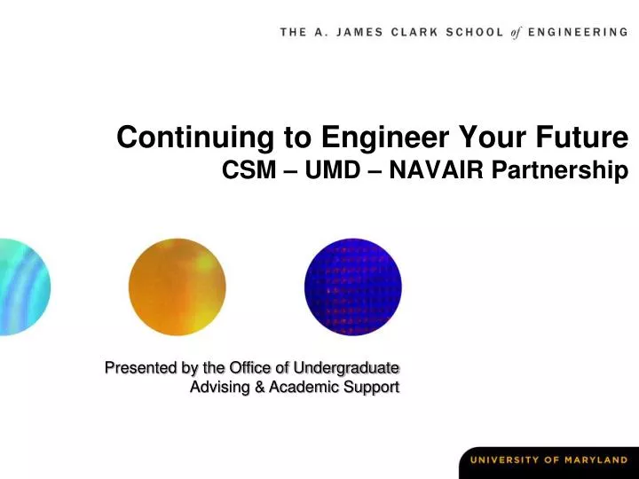 continuing to engineer your future csm umd navair partnership