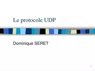 le protocole udp