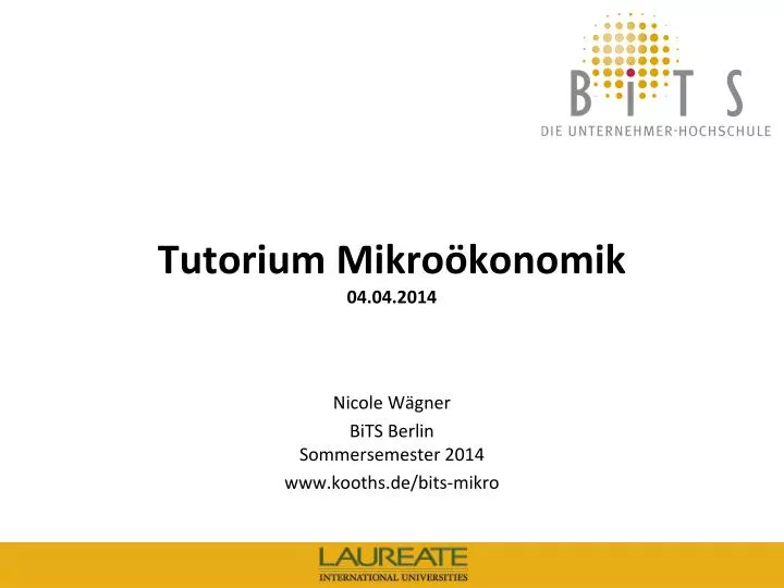 tutorium mikro konomik 04 04 2014