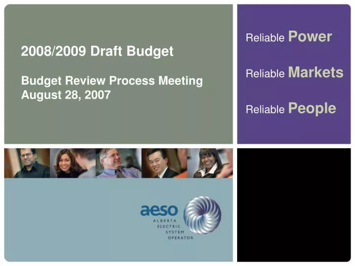 2008 2009 draft budget budget review process meeting august 28 2007