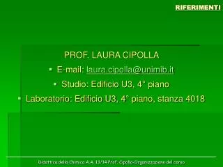 riferimenti