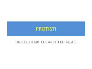 protisti