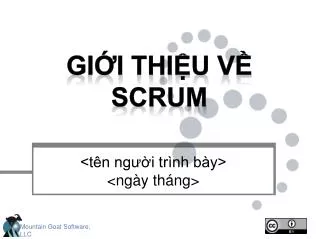 gi i thi u v scrum