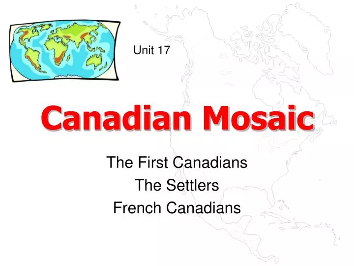 canadian mosaic