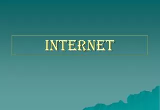 internet