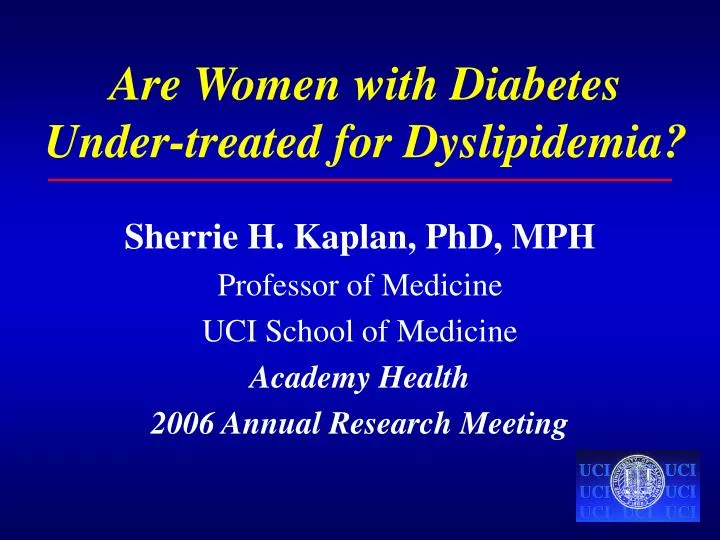 are women with diabetes under treated for dyslipidemia