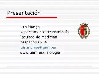 presentaci n