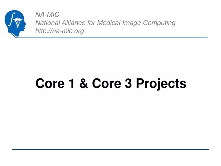 core 1 core 3 projects