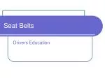 Seat Belts - slide 1