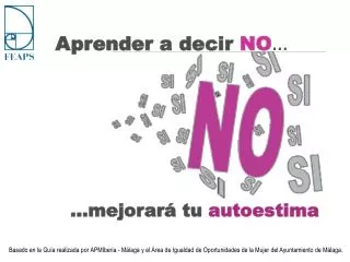 aprender a decir no