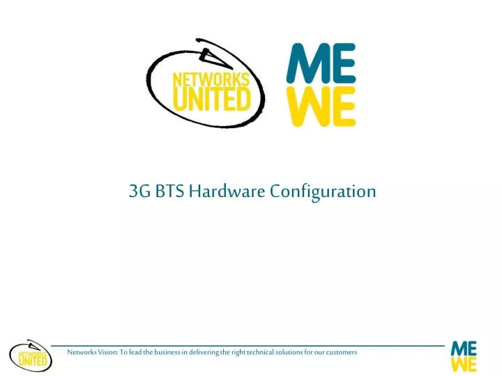 3g bts hardware configuration