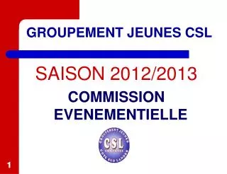 groupement jeunes csl