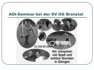 agi seminar bei der sv og brenztal