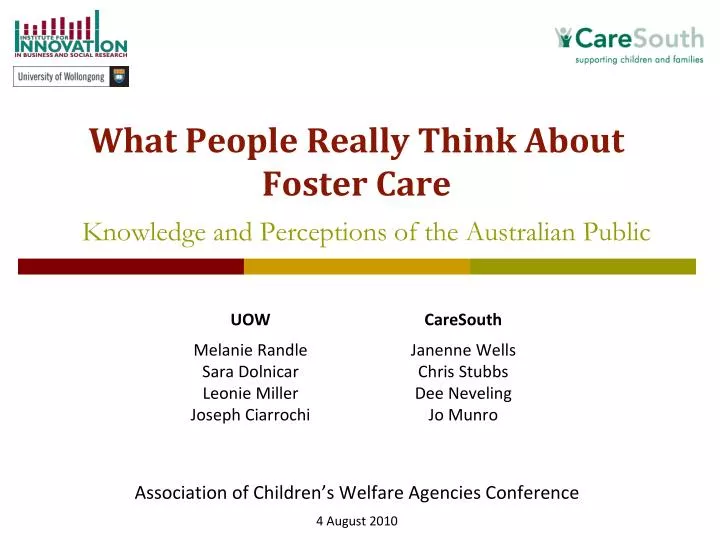 what people really think about foster care