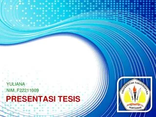 presentasi tesis