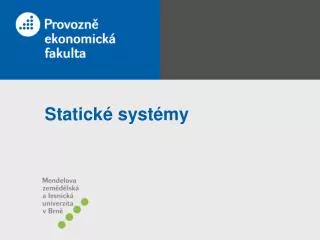 statick syst my
