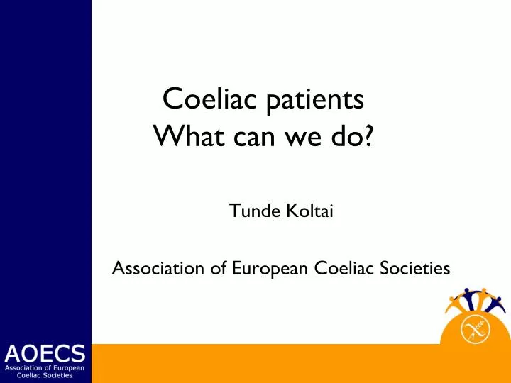 coeliac patients what can we do