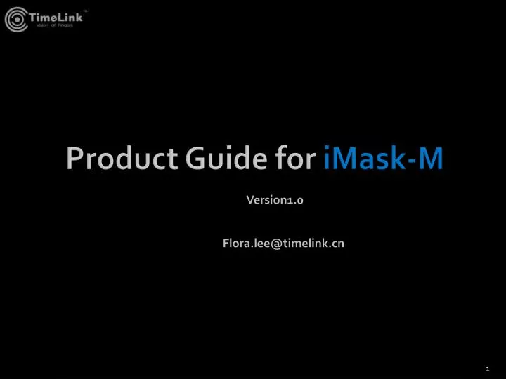 product guide for imask m