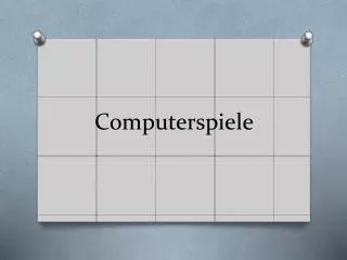 computerspiele
