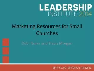 Marketing Resources for Small Churches