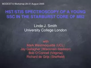 Linda J. Smith University College London