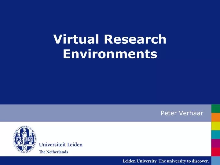 virtual research environments